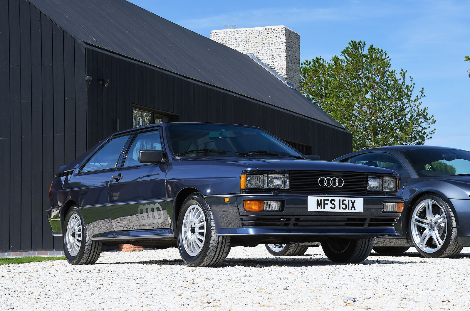 Audi Quattro 10V front static