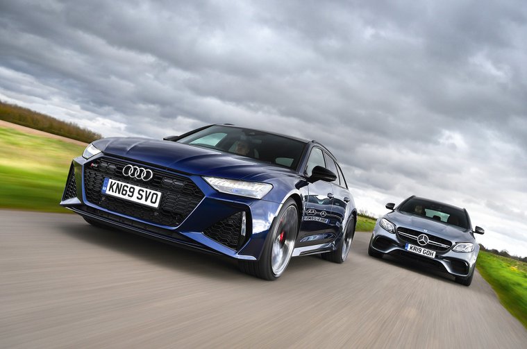 New Audi RS6 Avant vs Mercedes-AMG E63 S Estate
