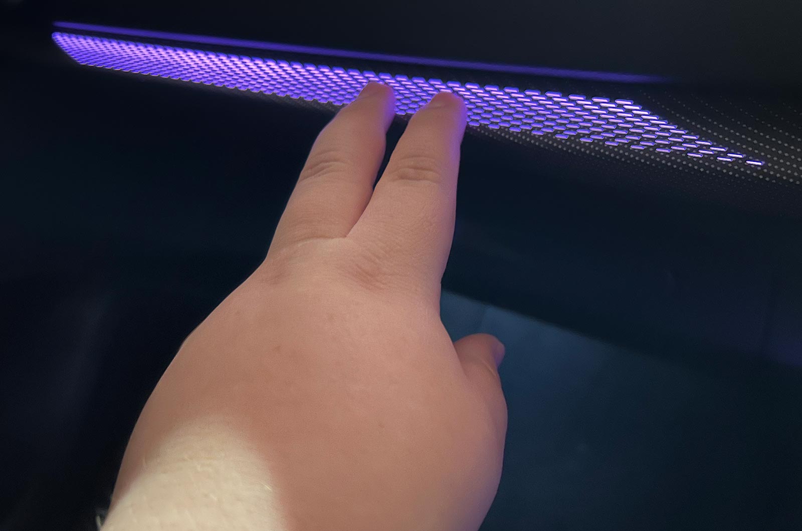 Audi Q2 ambient interior lighting