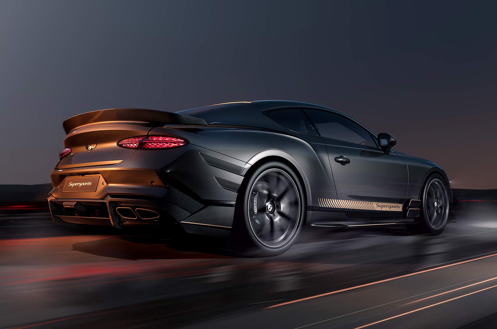 Bentley Supersports rear static