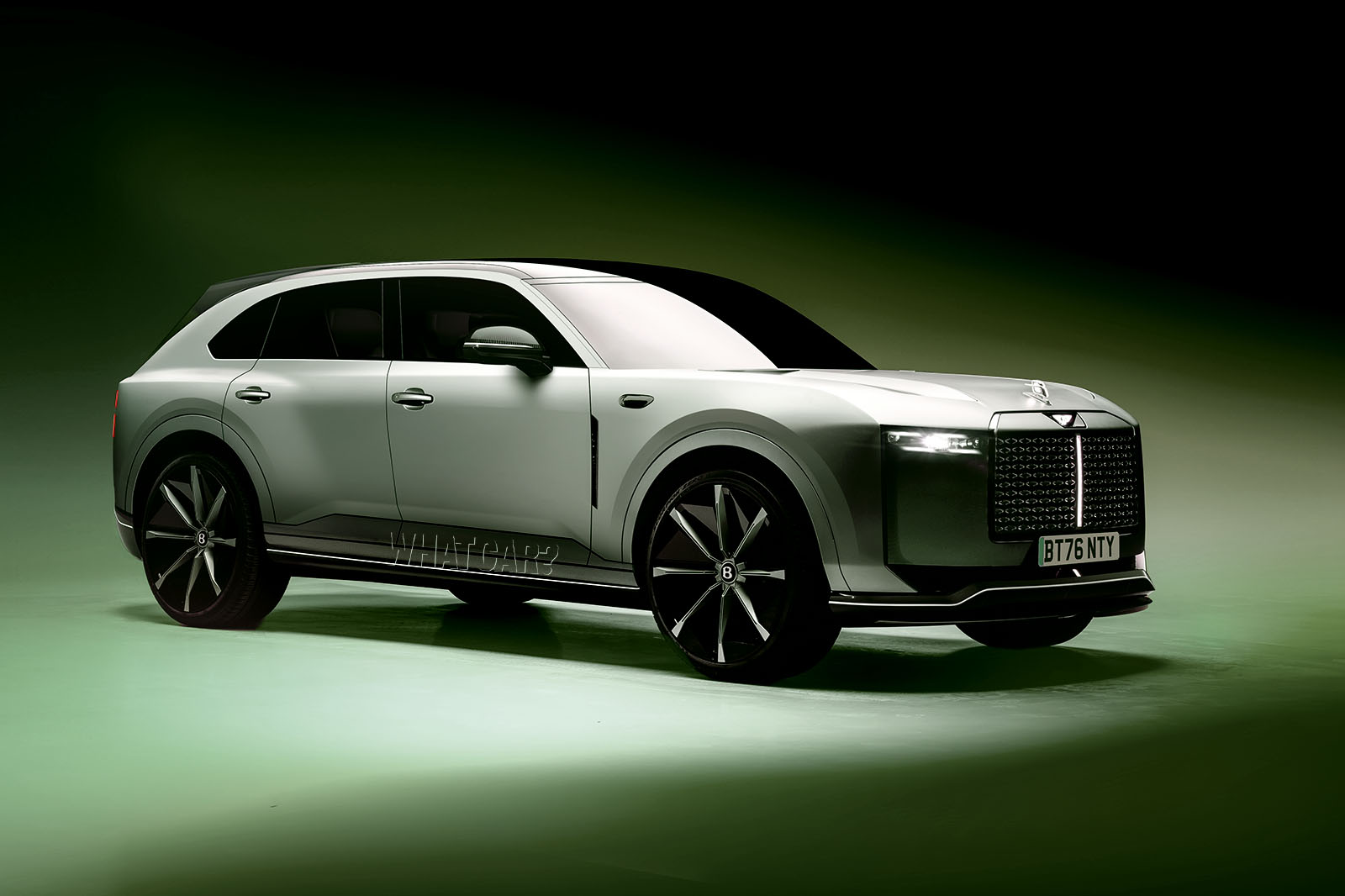 Bentley EV render front static