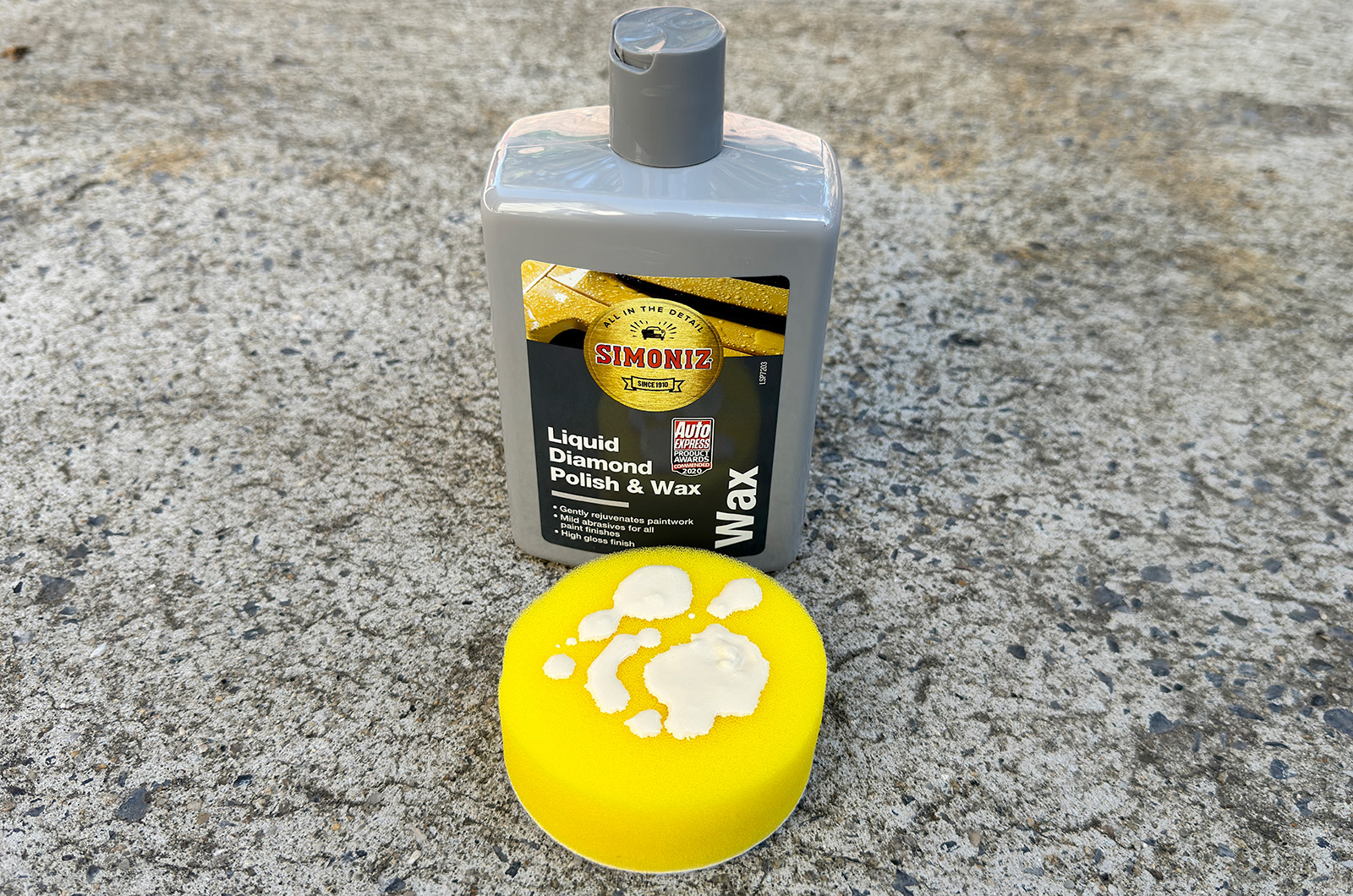 Best car polishes - Simoniz Liquid Diamond Polish & Wax