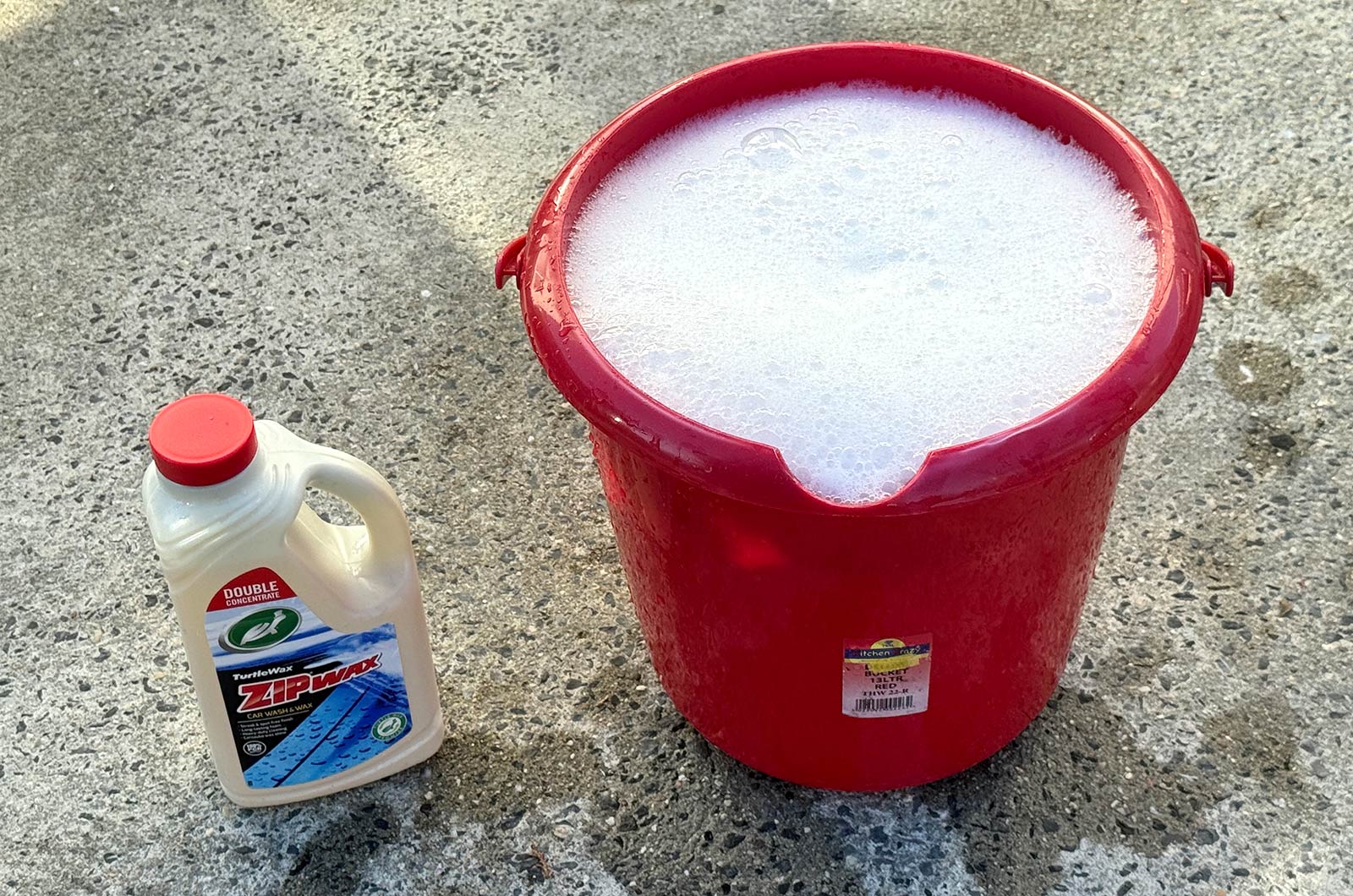 Turtlewax Zipwax suds