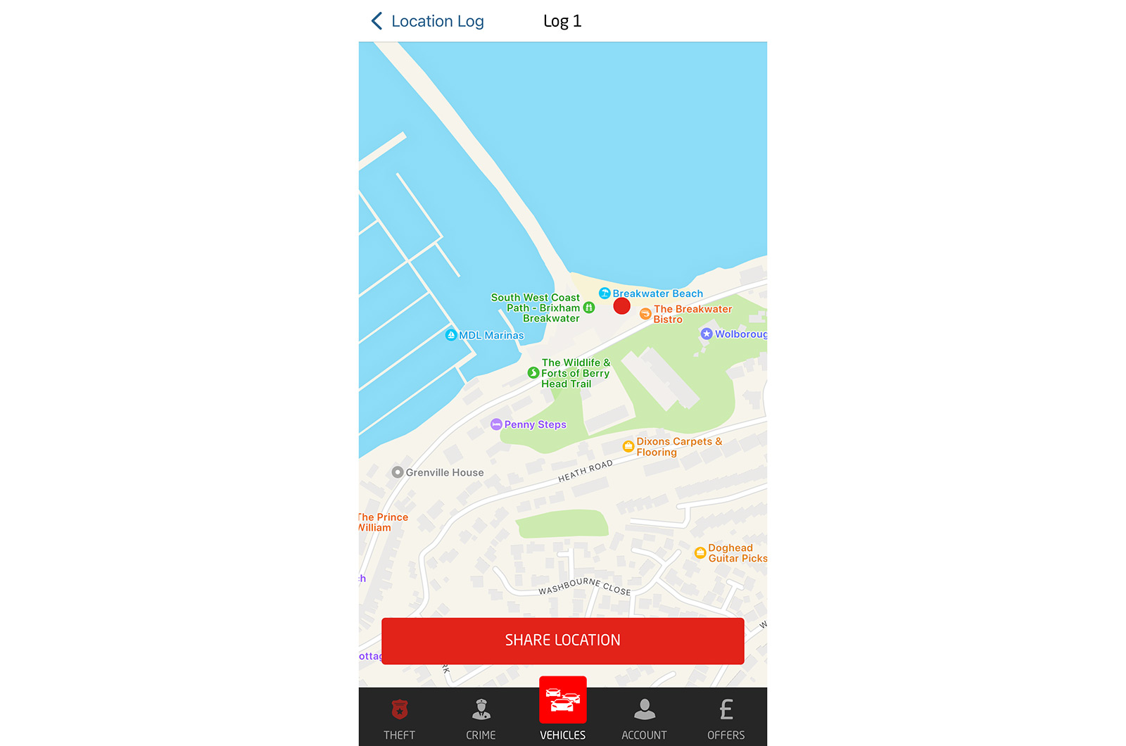 Best car GPS trackers - Tracker Nano mapping