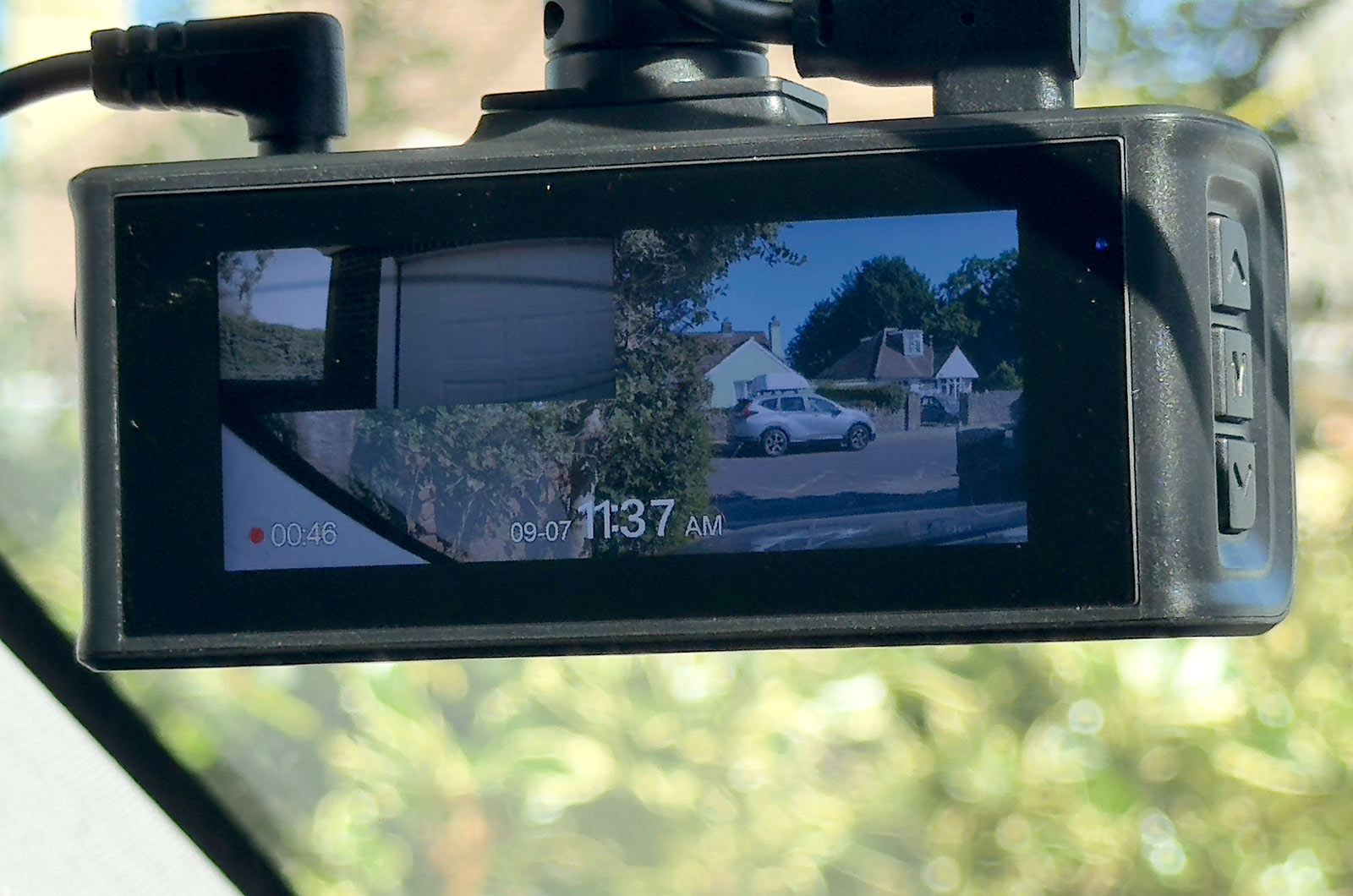 Best dash cams - Redtiger F7N in use