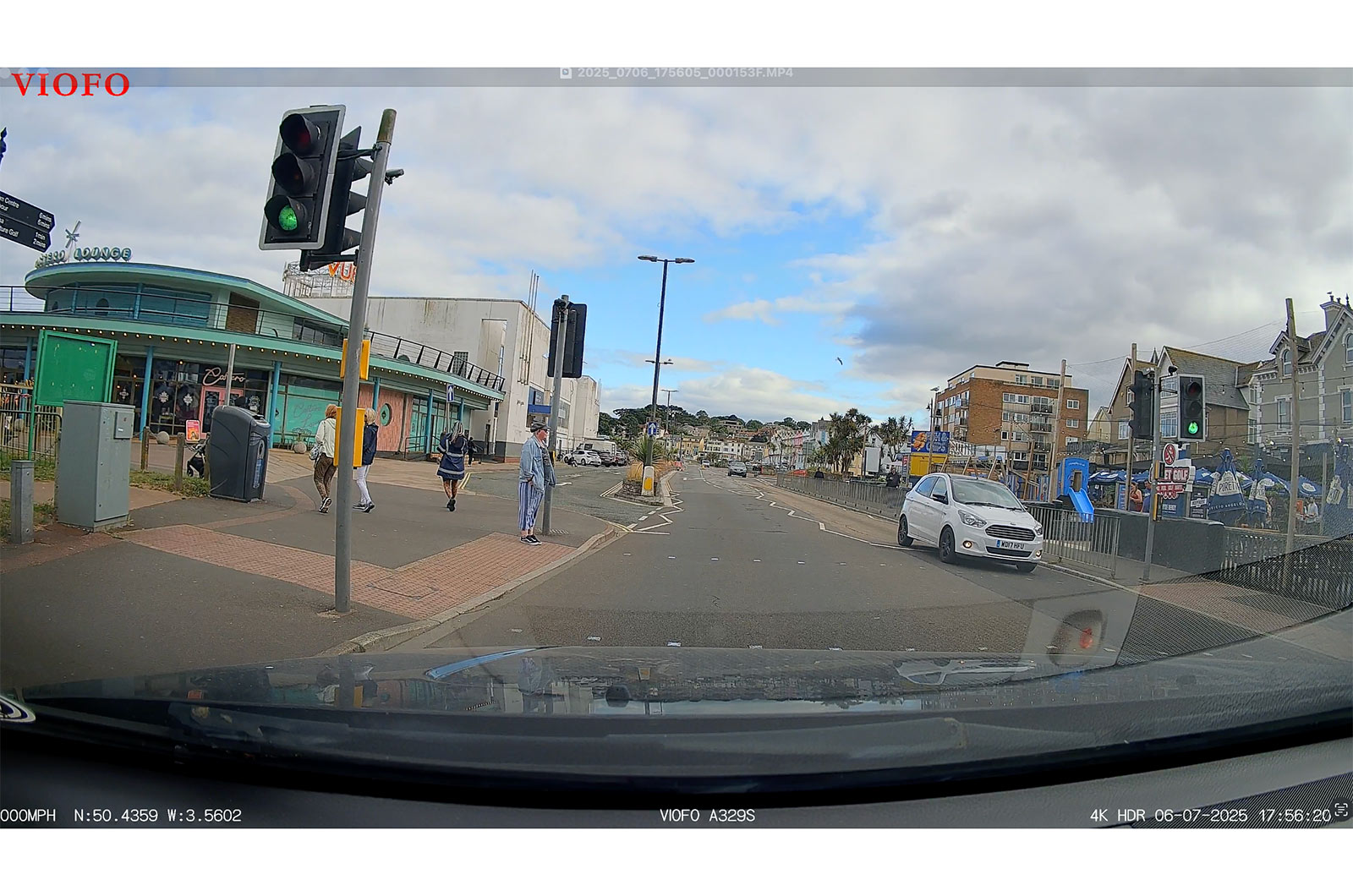 Best dash cams Viofo A329S daytime footage