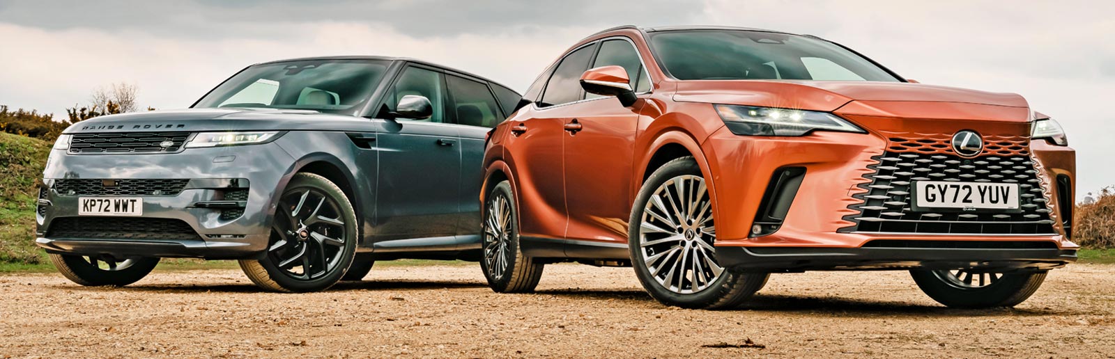 Range Rover Sport and Lexus RX