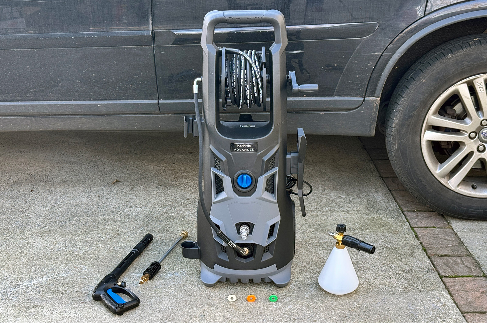 Halfords Advanced PW50 components - best pressure washers