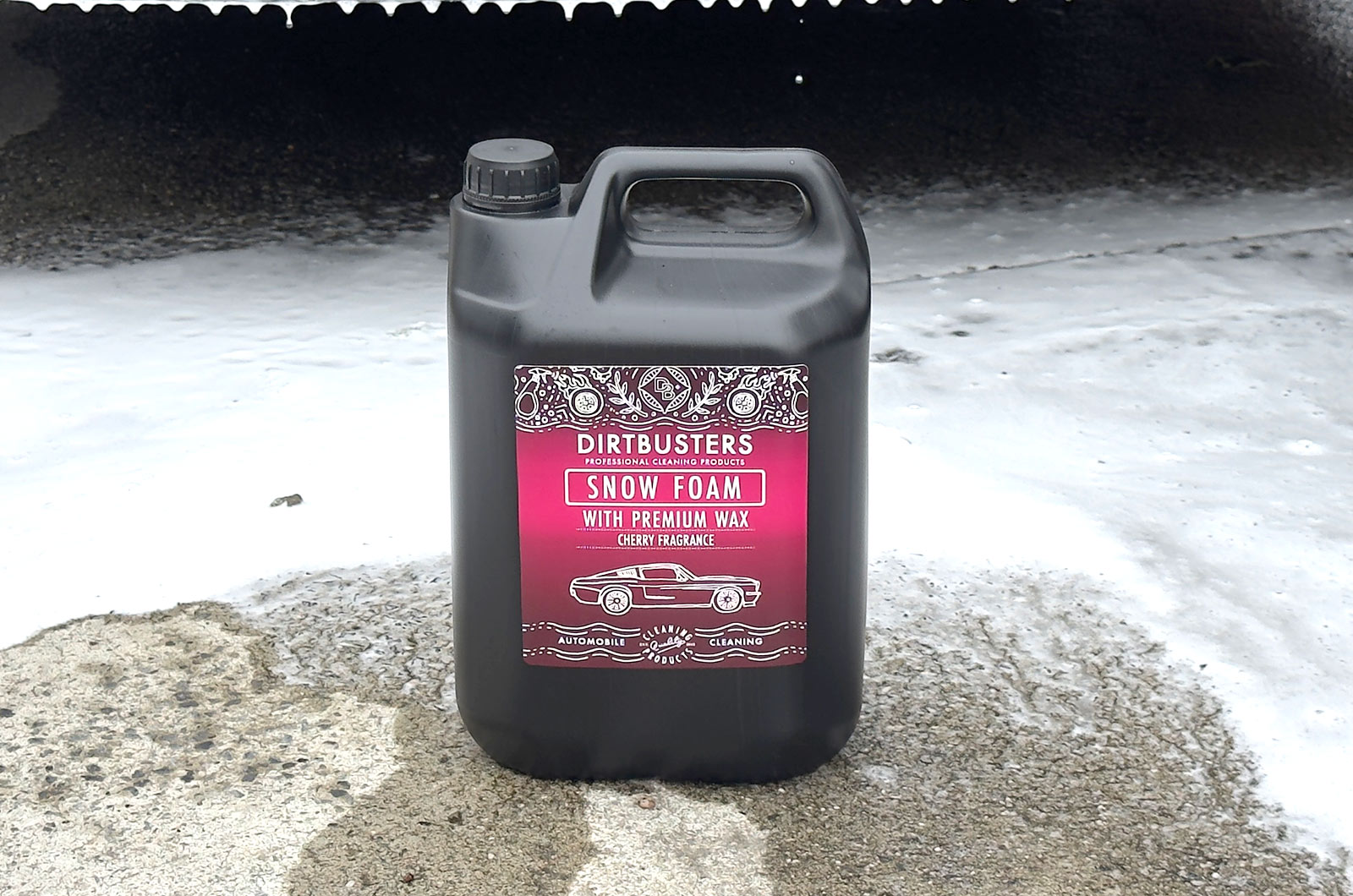 Dirtbusters Snow Foam bottle - best snow foam