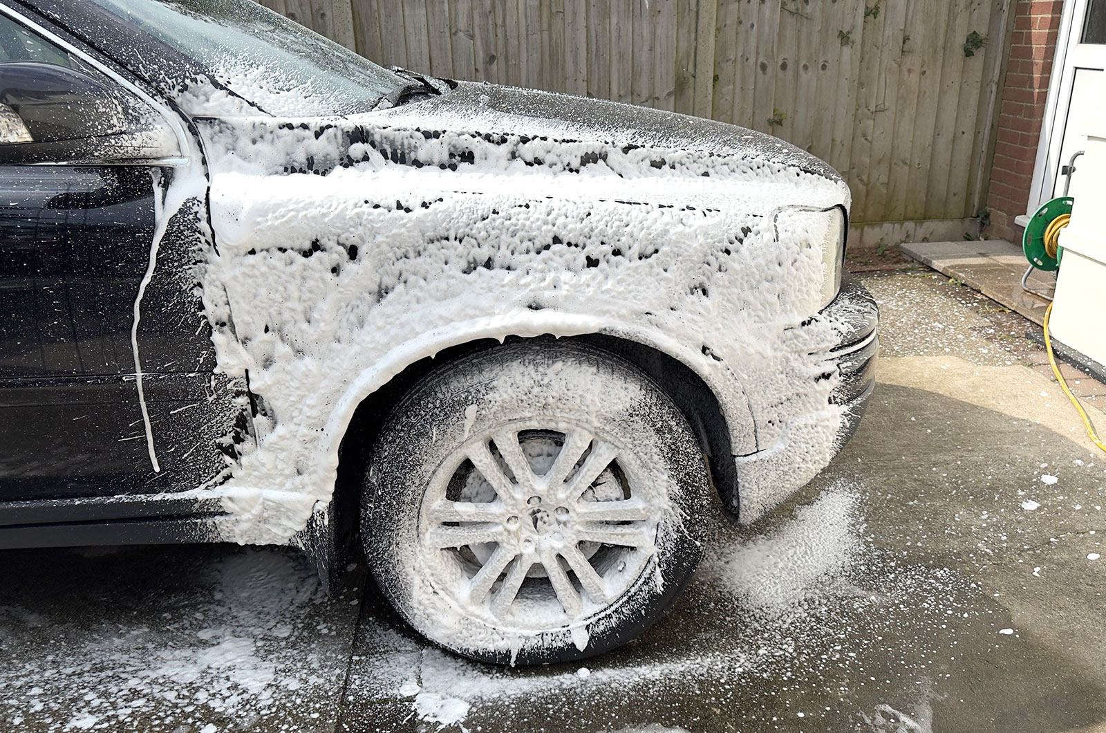Halfords Advanced Snow Foam coverage - best snow foam