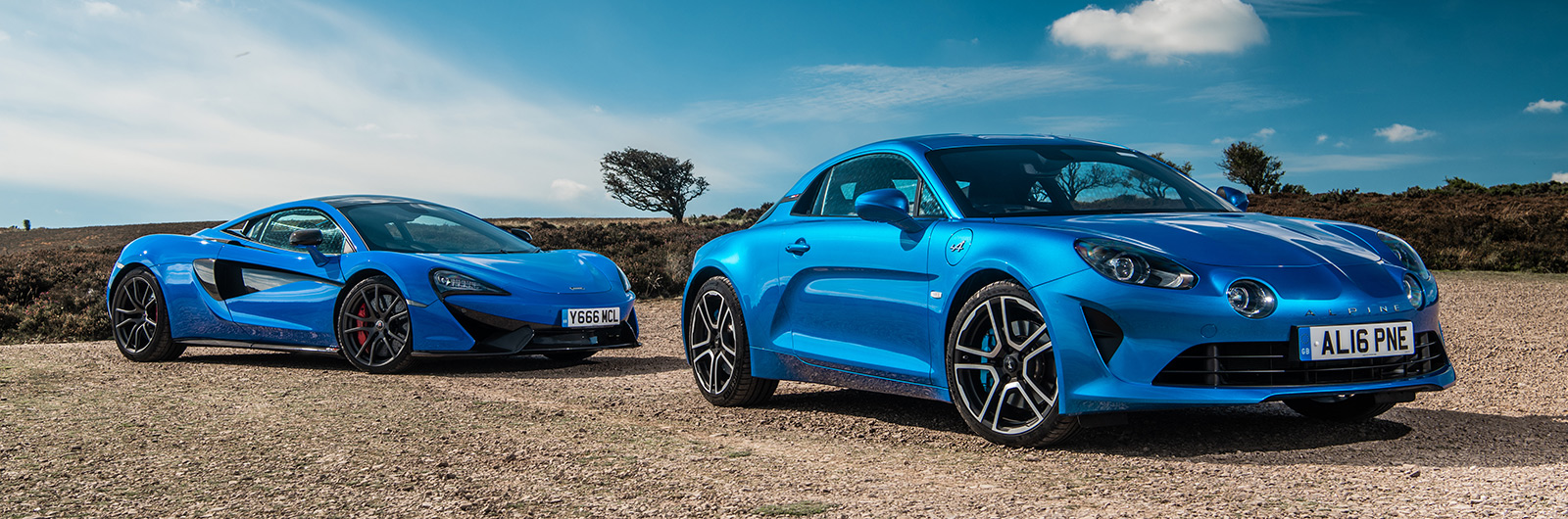 Best sports cars - Alpine A110 McLaren 720S