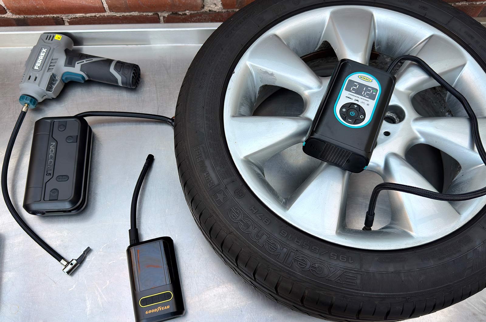 How we test tyre inflators
