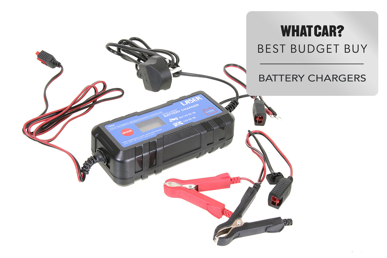 Smart battery chargers 2021 - Laser 7652