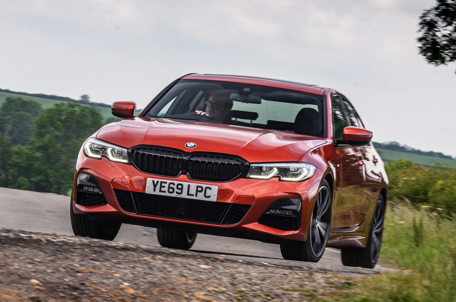 Best used hybrid executive car 2022 - BMW 330e front