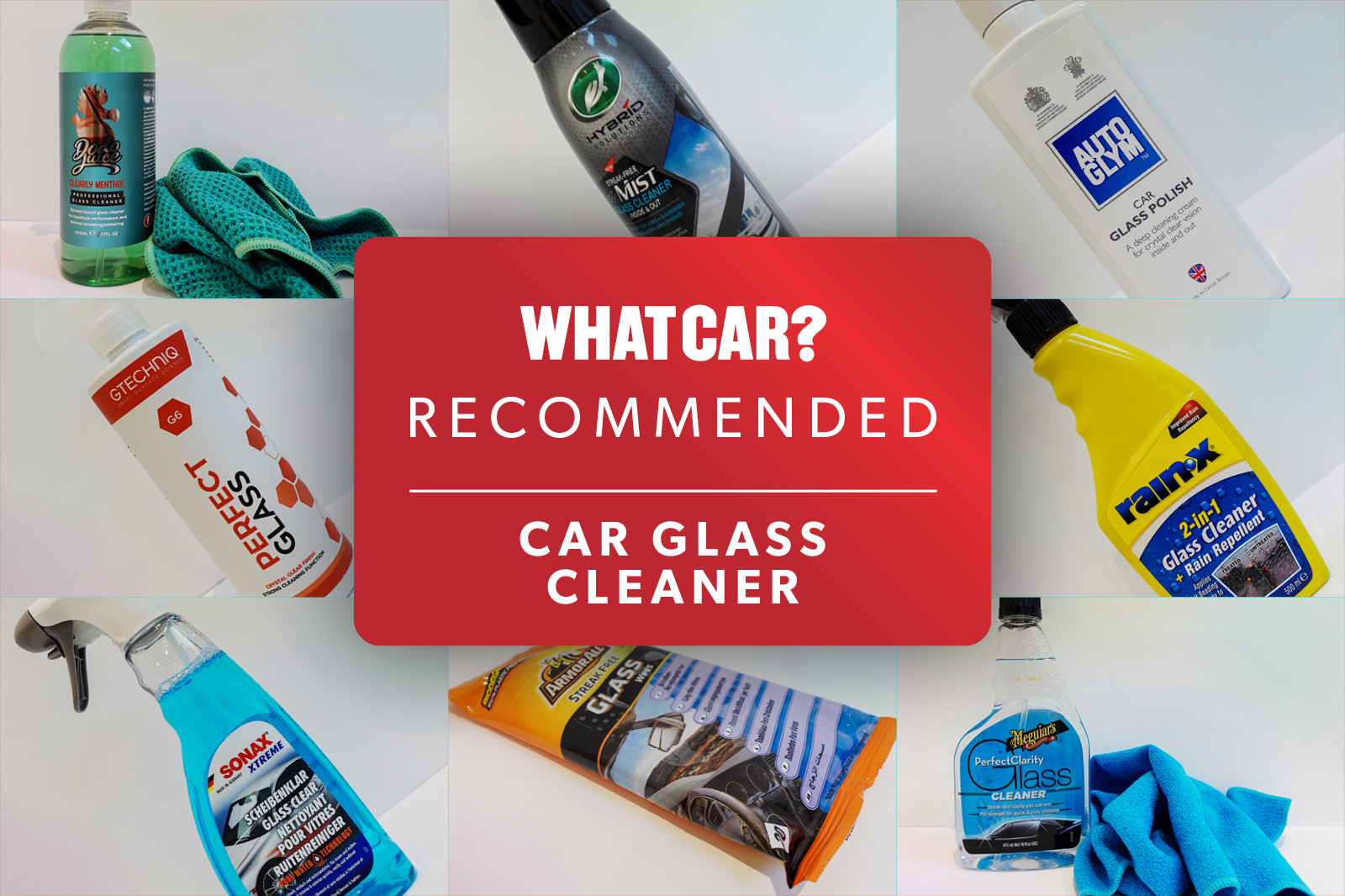 Best car glass cleaners