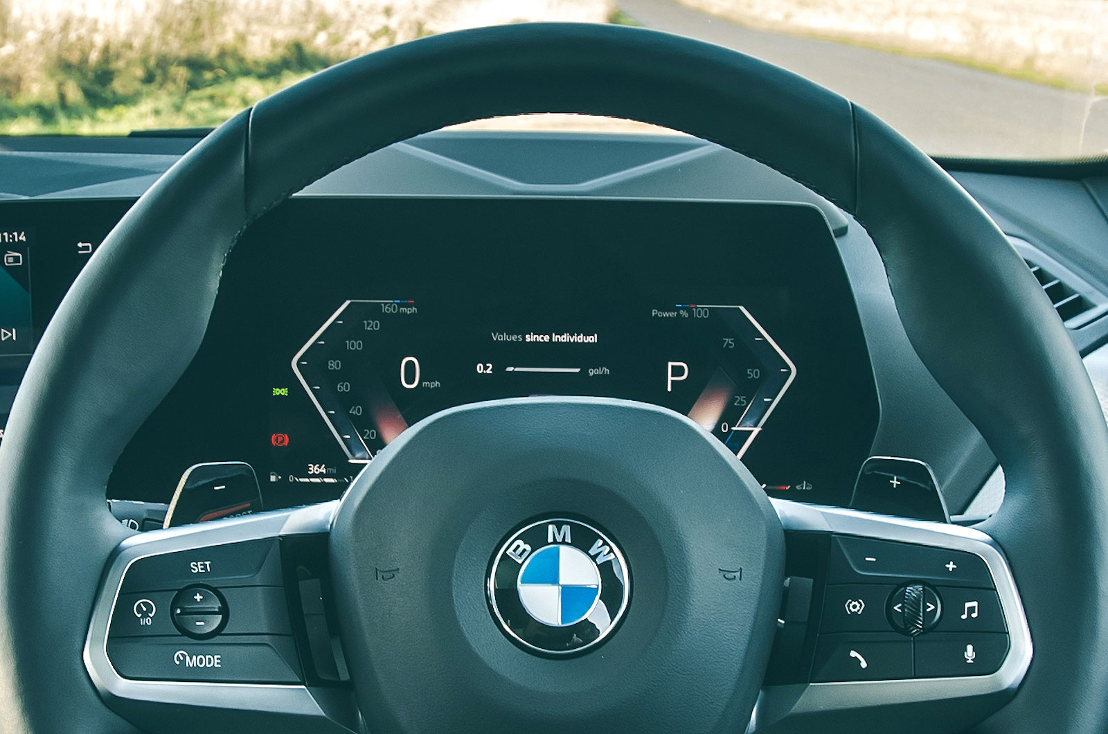 BMW 1 Series driver display