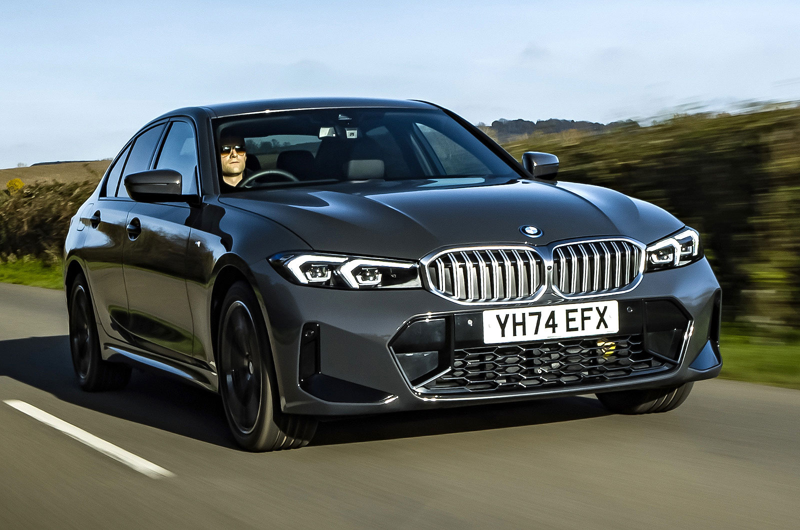 BMW 3 Series front right driving