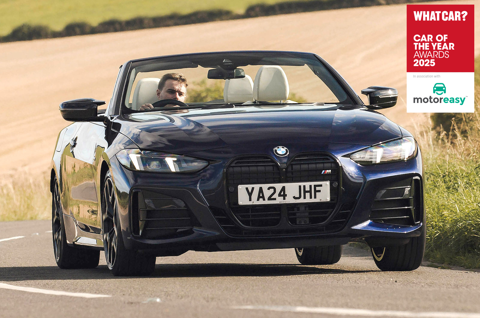 BMW 4 Series Convertible front cornering