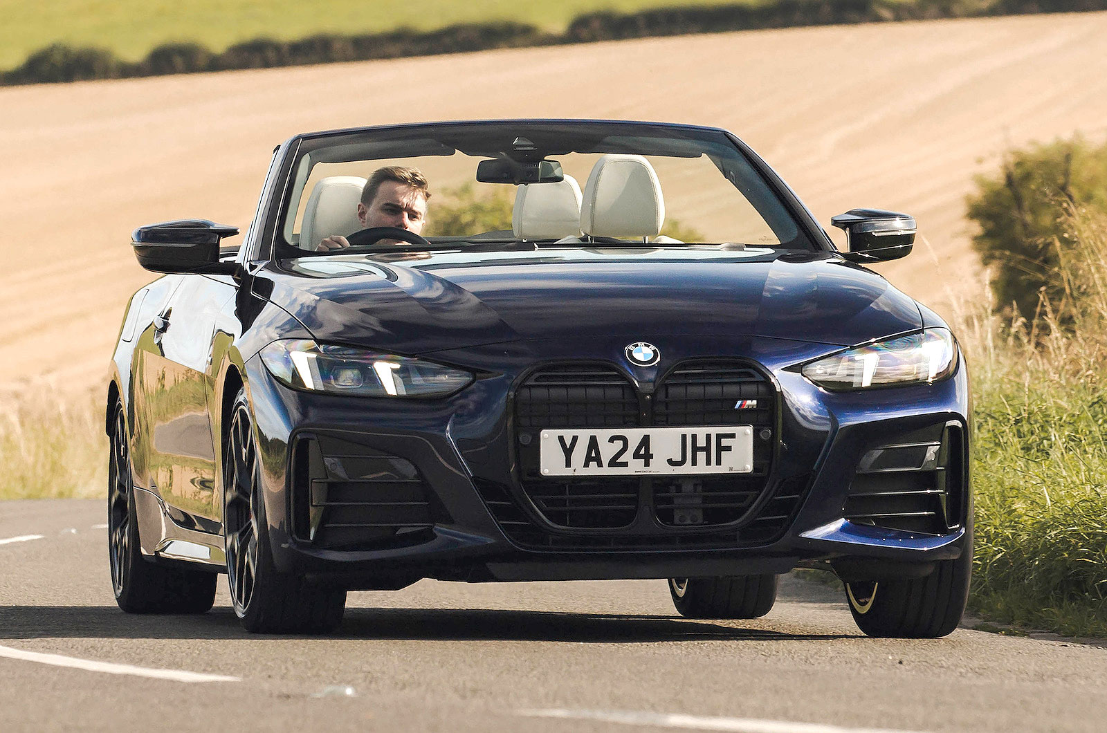 BMW 4 Series Convertible front cornering
