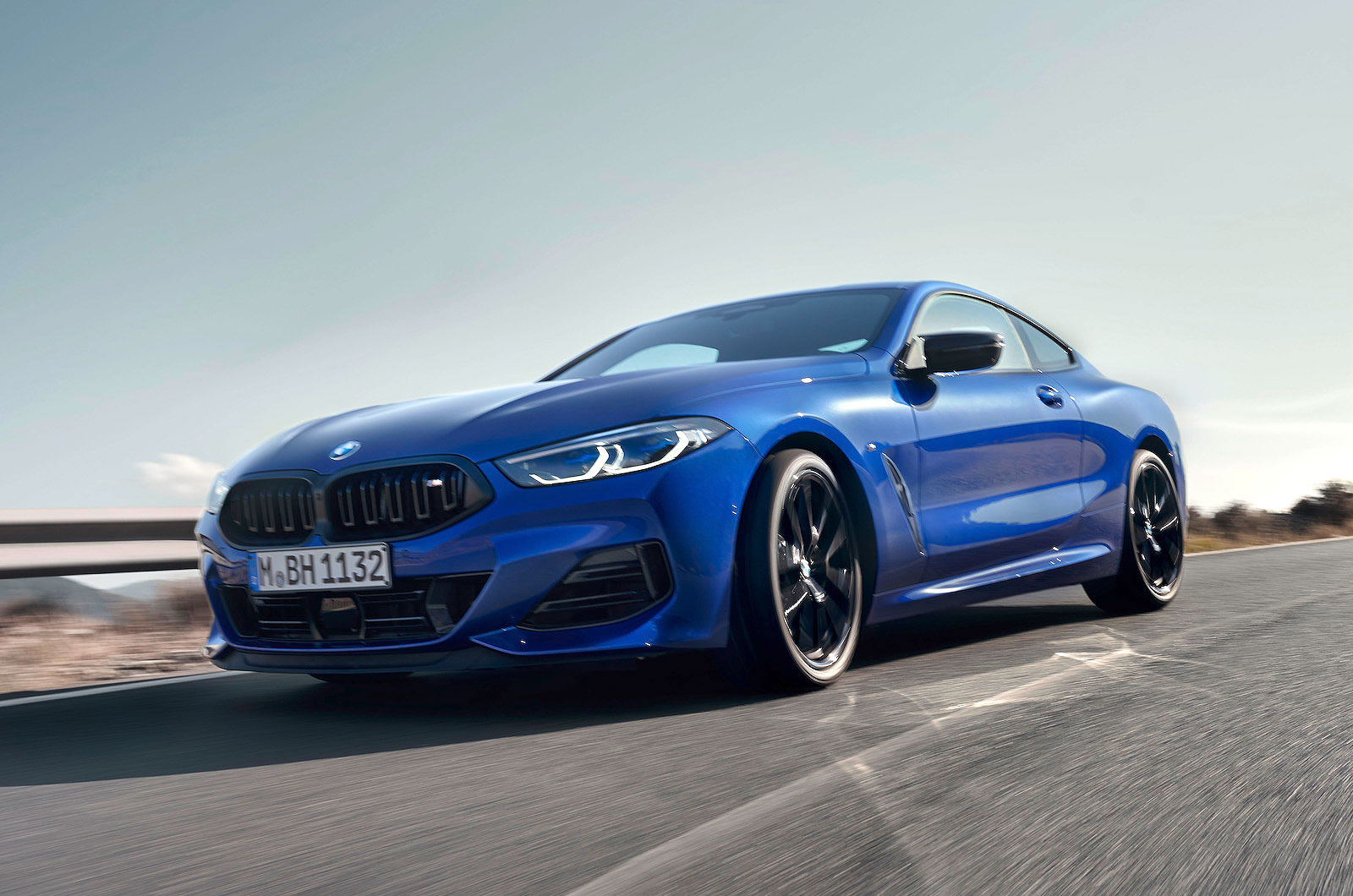 BMW 8 Series front left driving