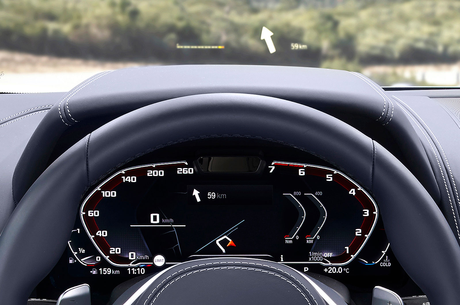 BMW 8 Series Gran Coupé driver display