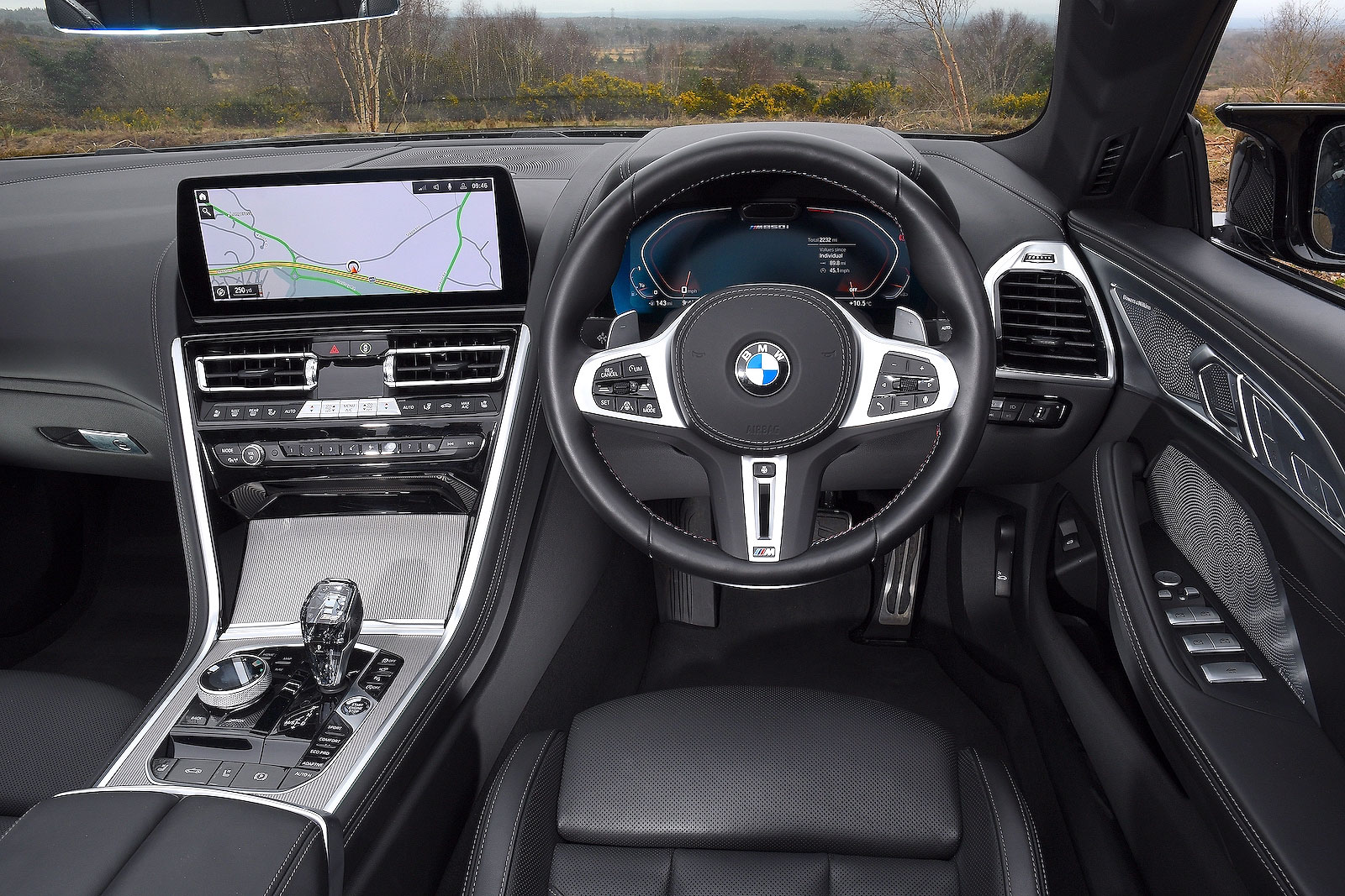 BMW 8 Series Convertible dashboard