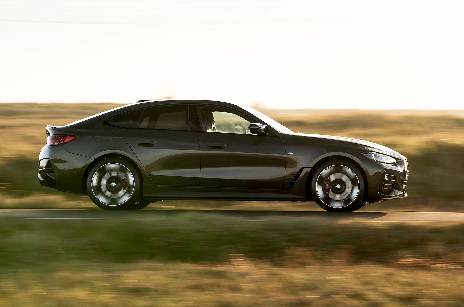 BMW i4 right driving