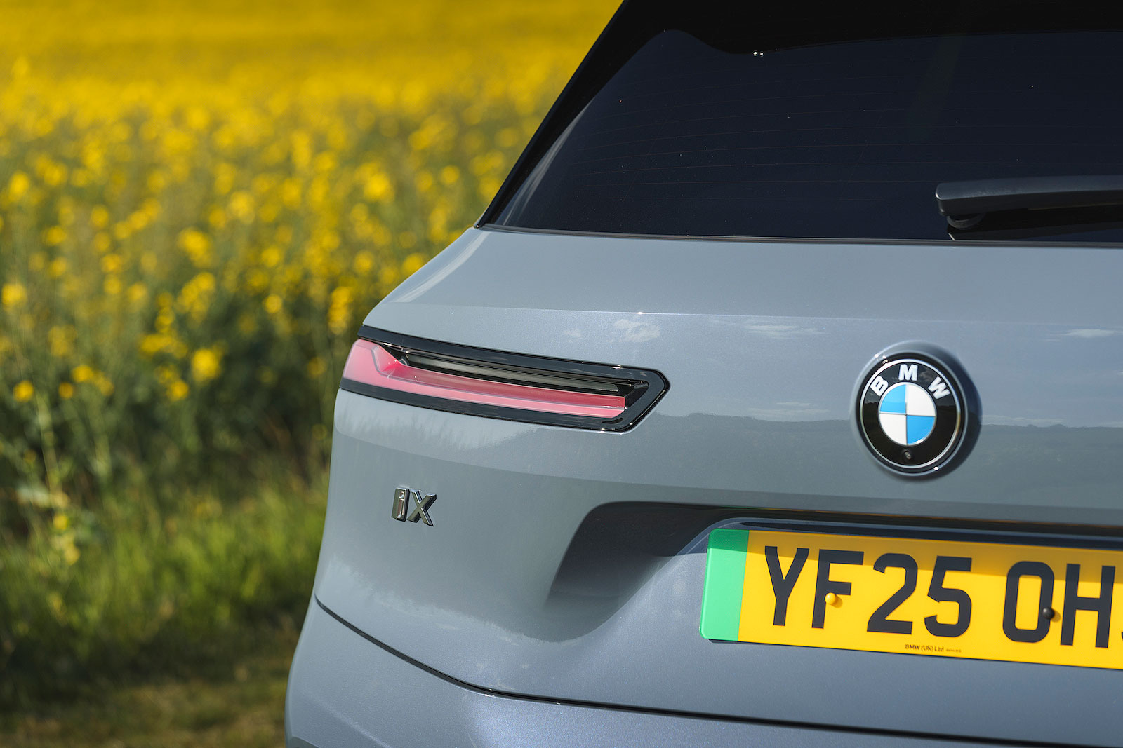 BMW iX rear lights