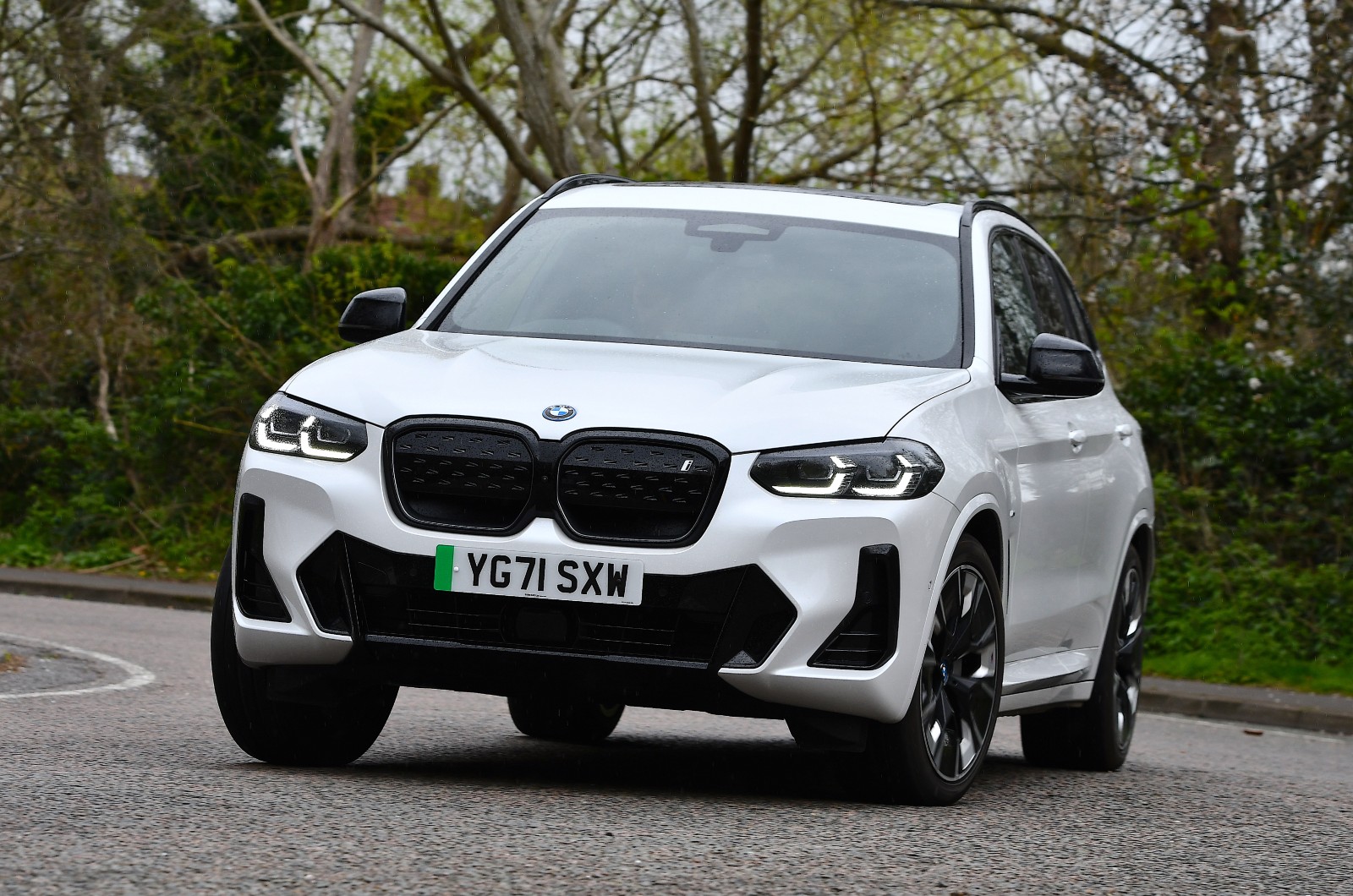 New BMW iX3 front 3/4