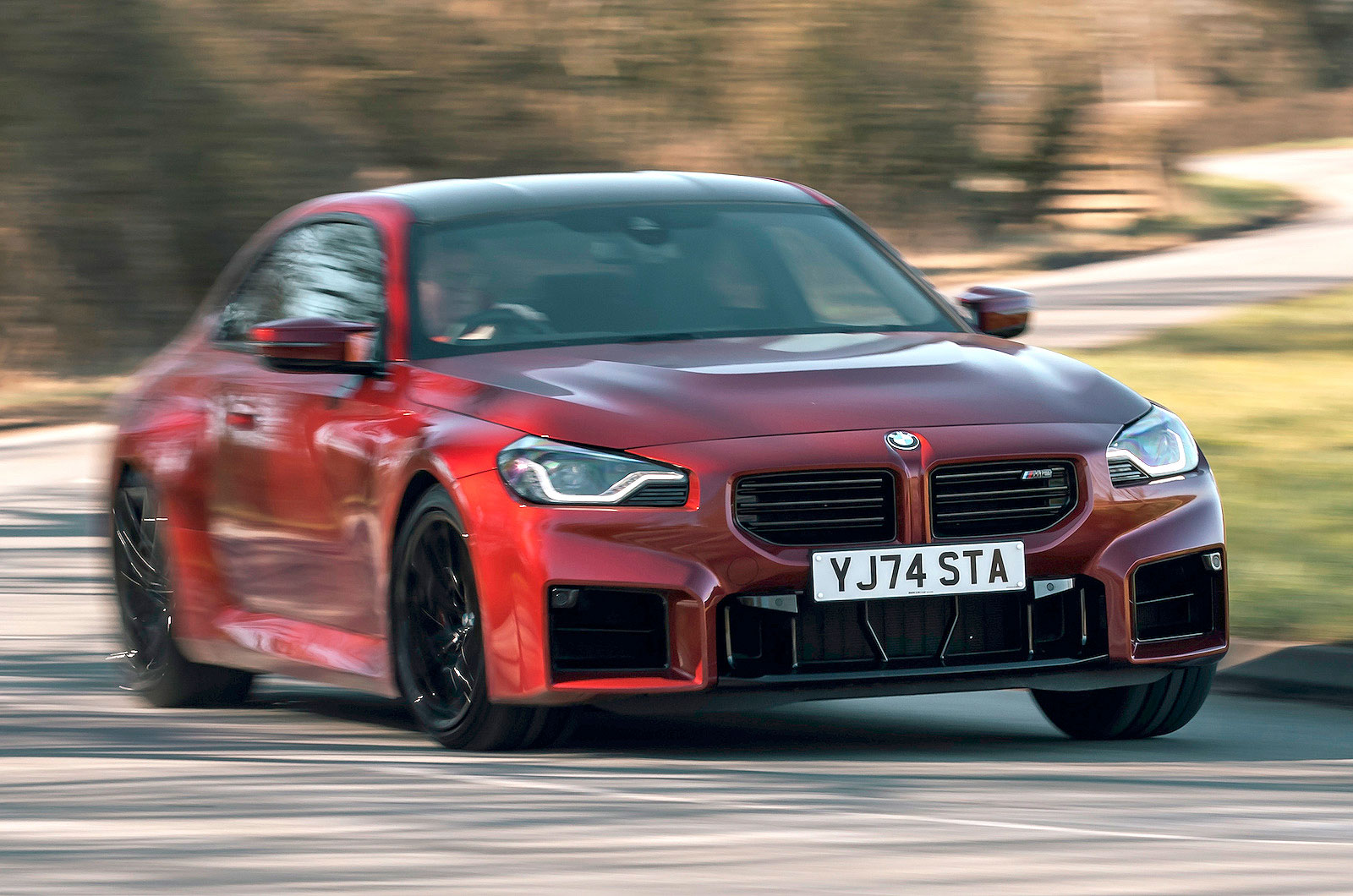 BMW M2 front cornering