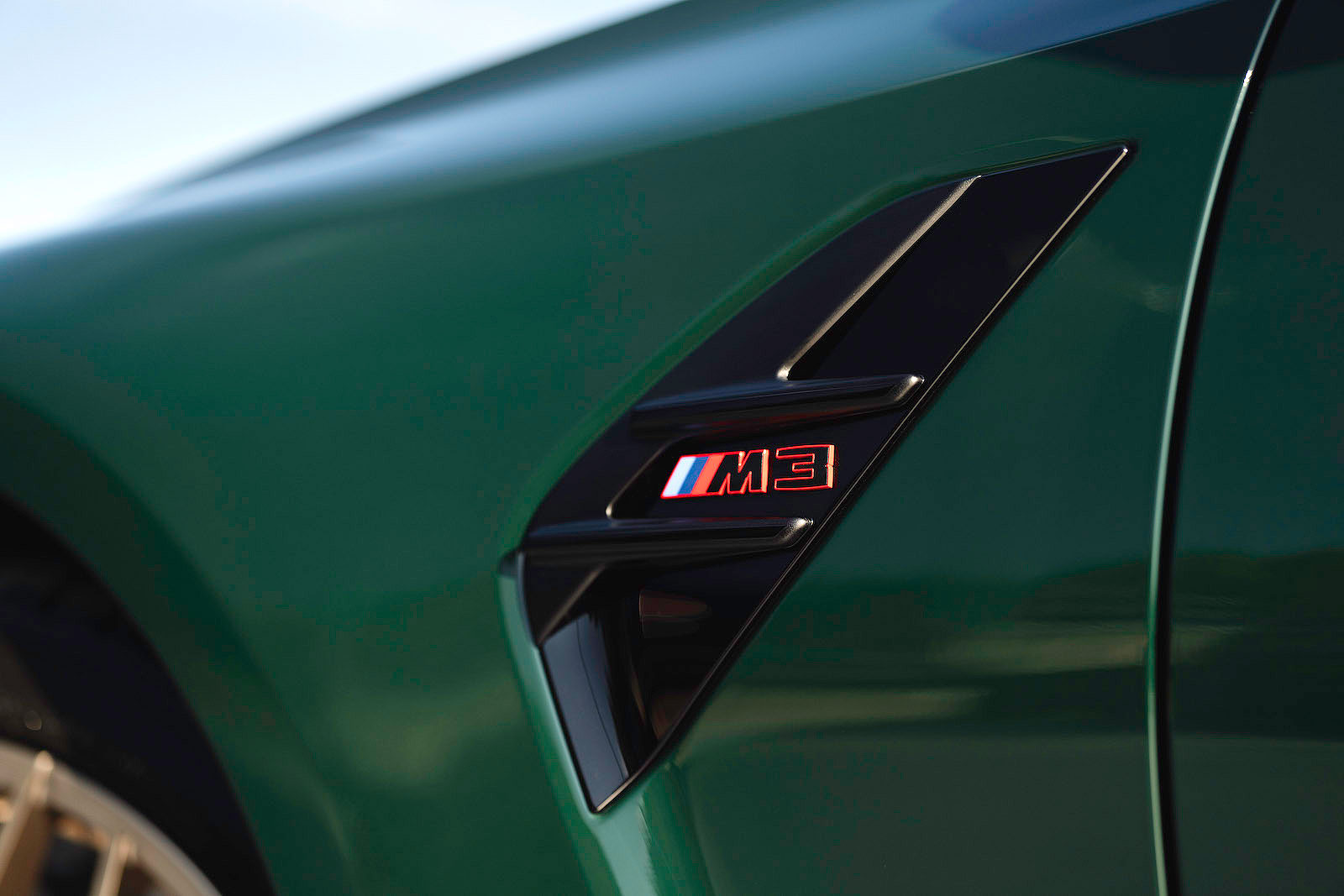 BMW M3 CS Touring badge