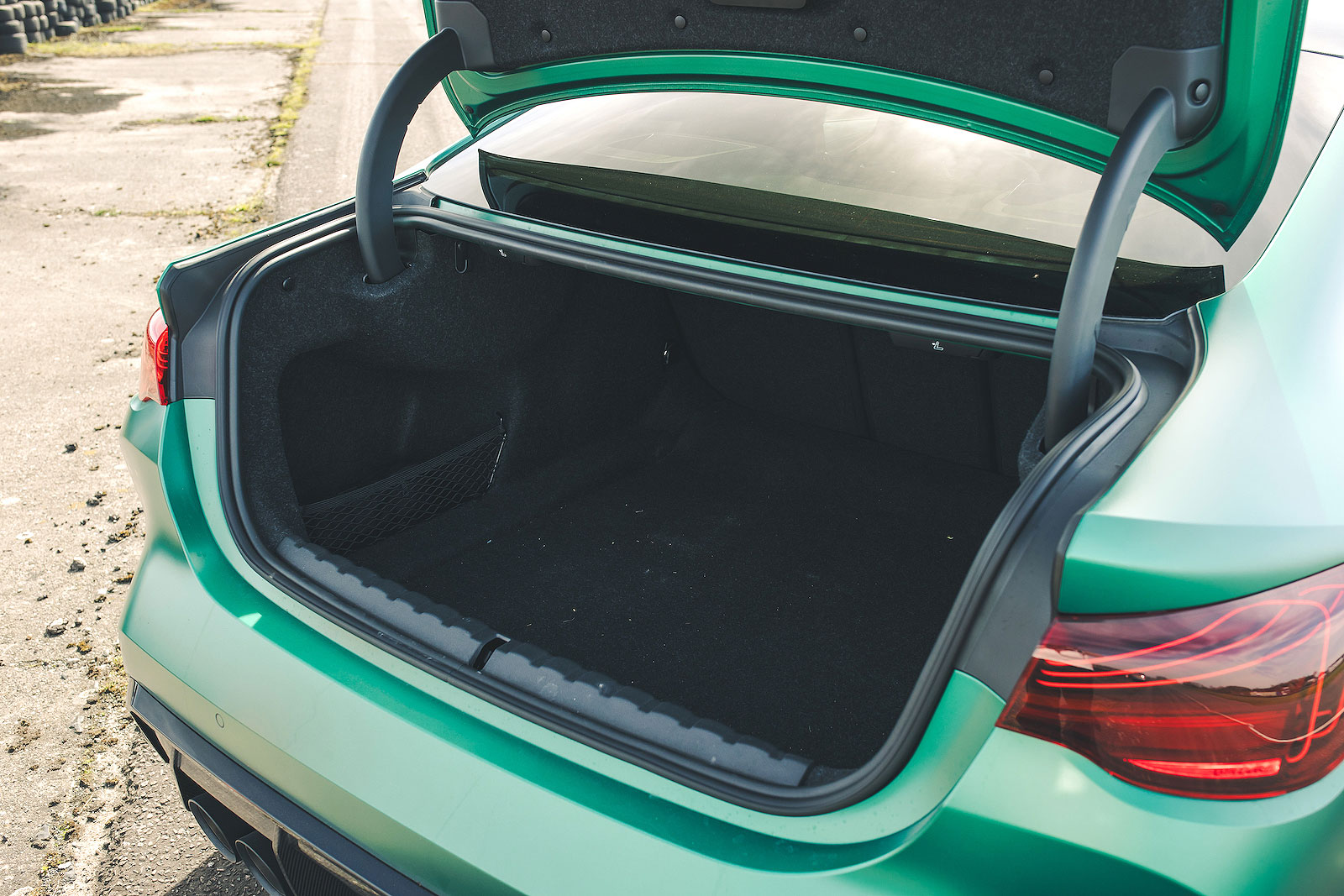 BMW M4 boot