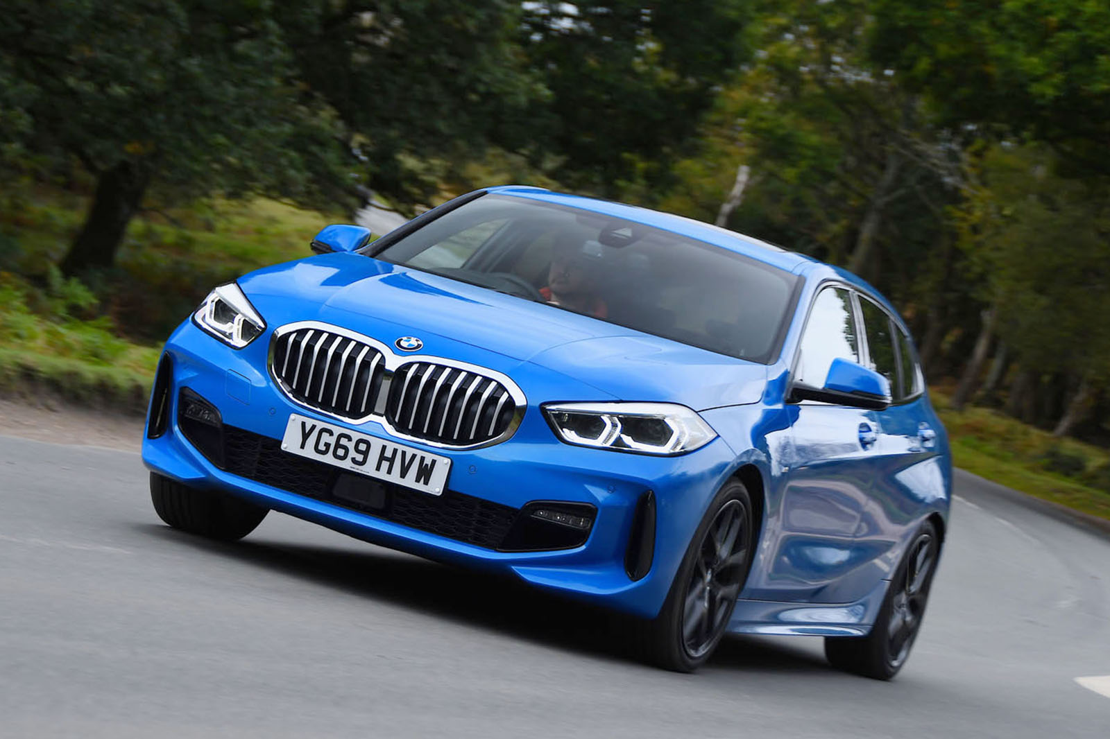 BMW 1 Series driving