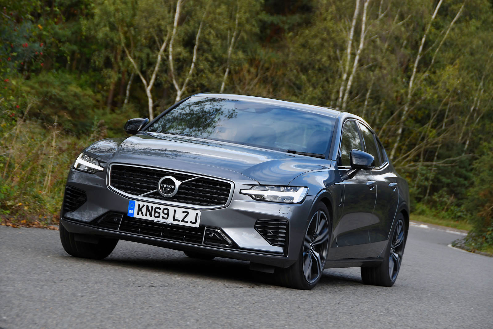 Volvo S60 driving