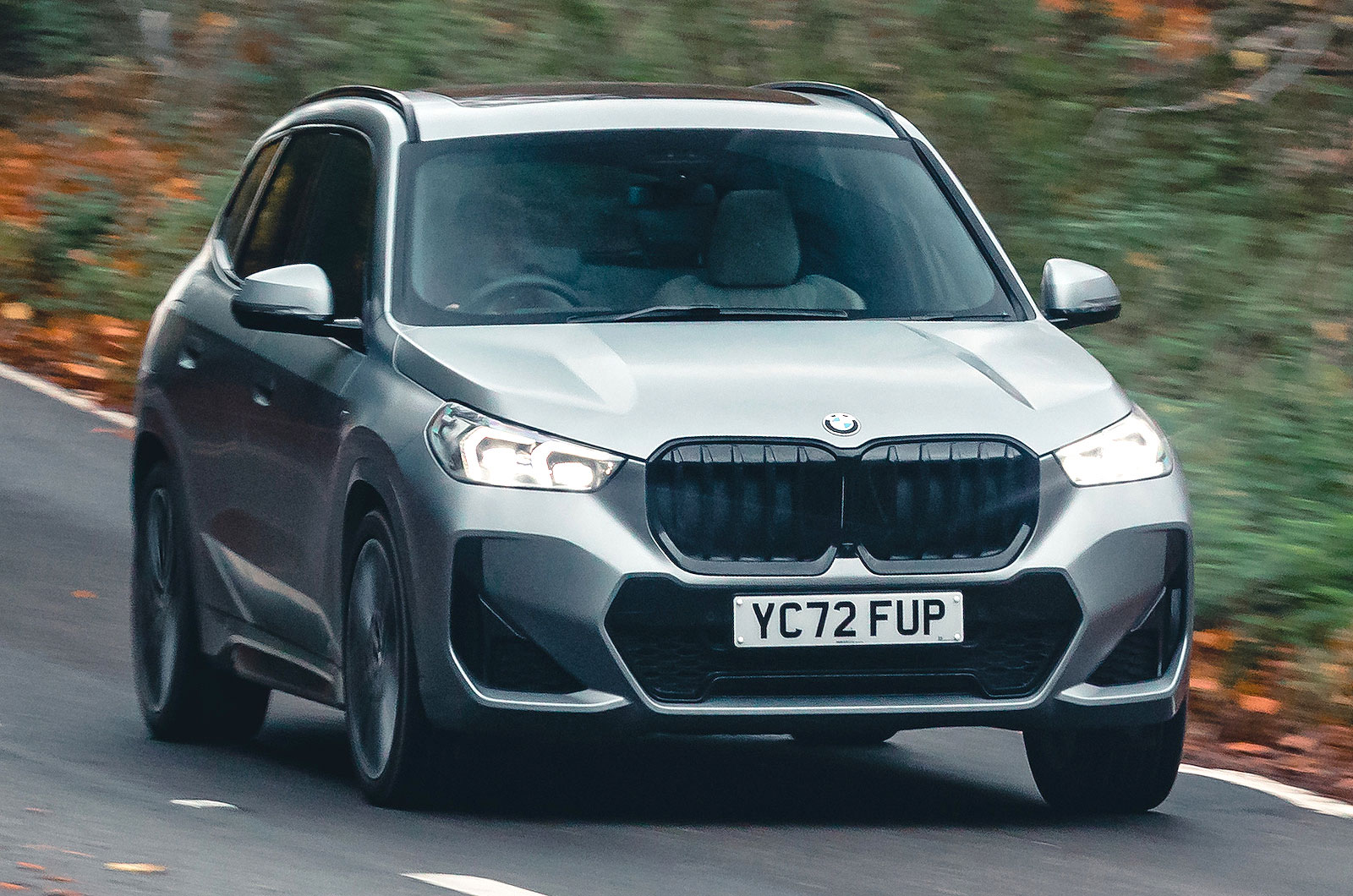 BMW X1 front right driving