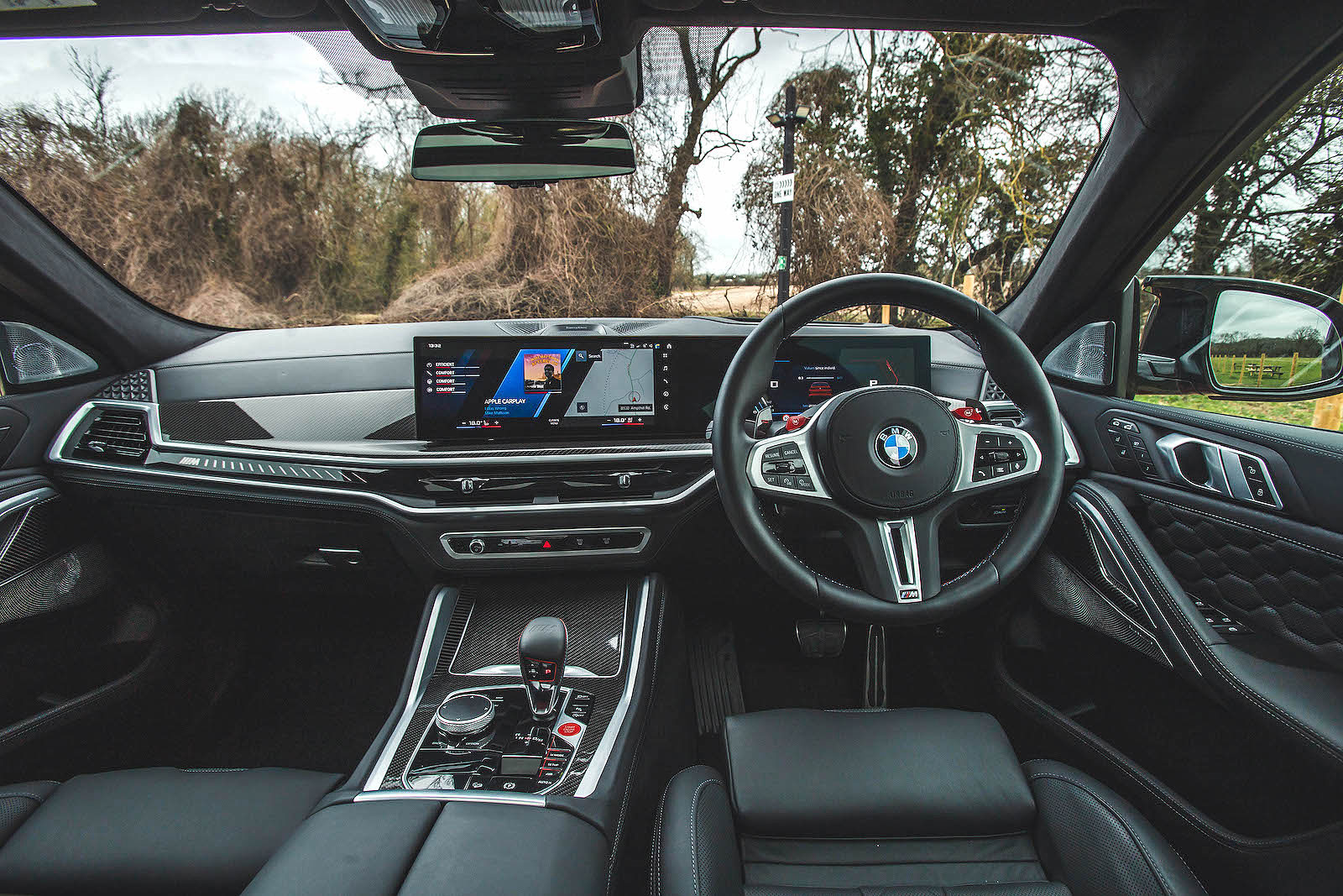 BMW X6 M Competition interior dashboard