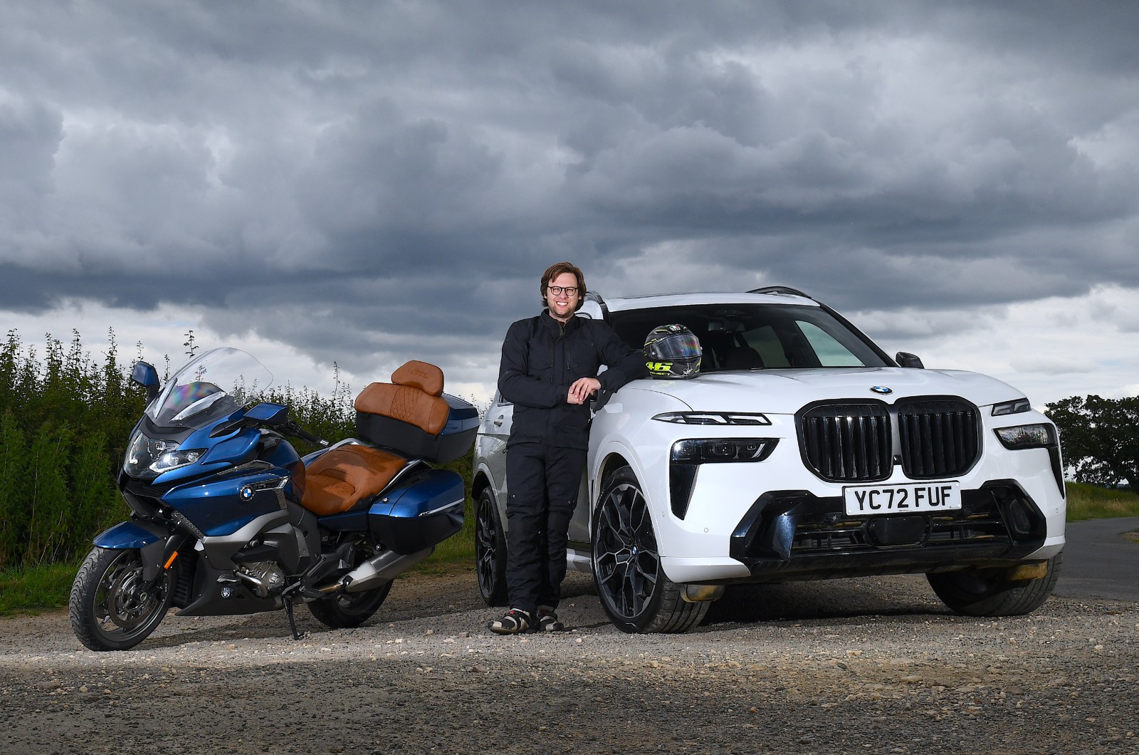 New BMW X7 meets BMW K1600 GTL