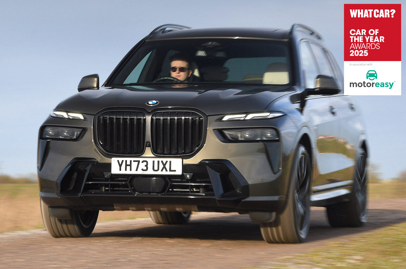 BMW X7 front driving