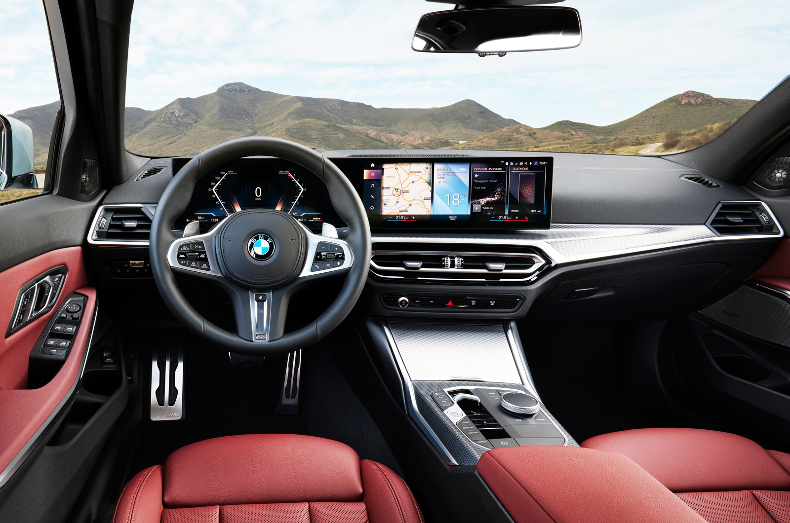 BMW 3 Series 2022 dashboard