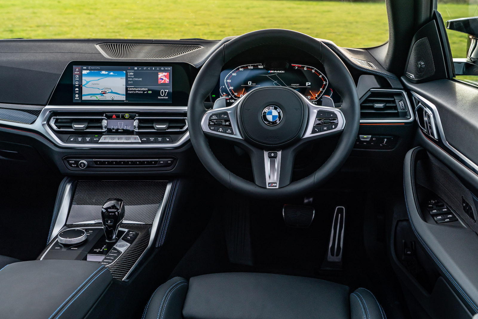 Used BMW 4 Series Gran Coupé 2021-present interior dashboard