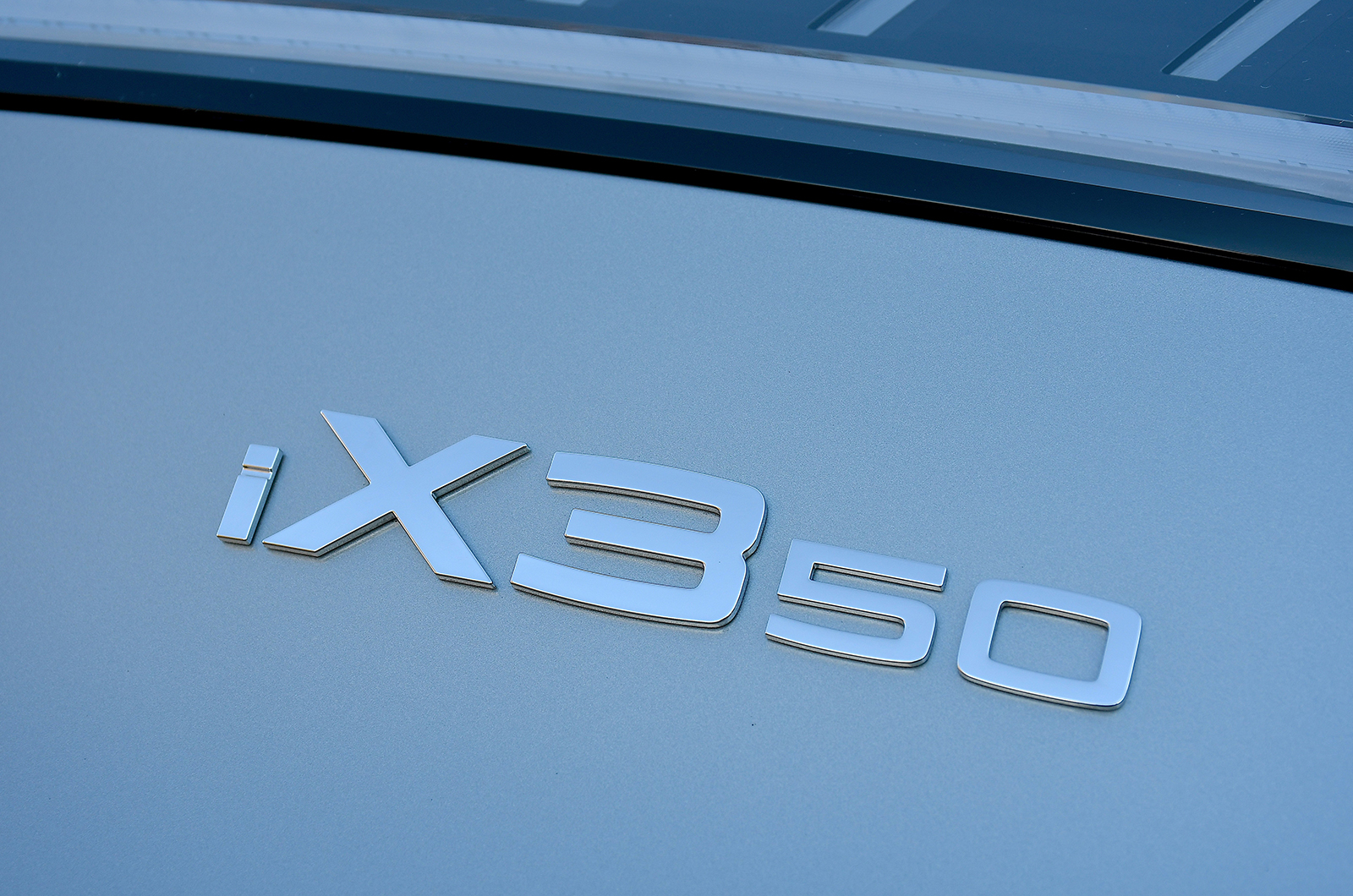 BMW iX3 badge