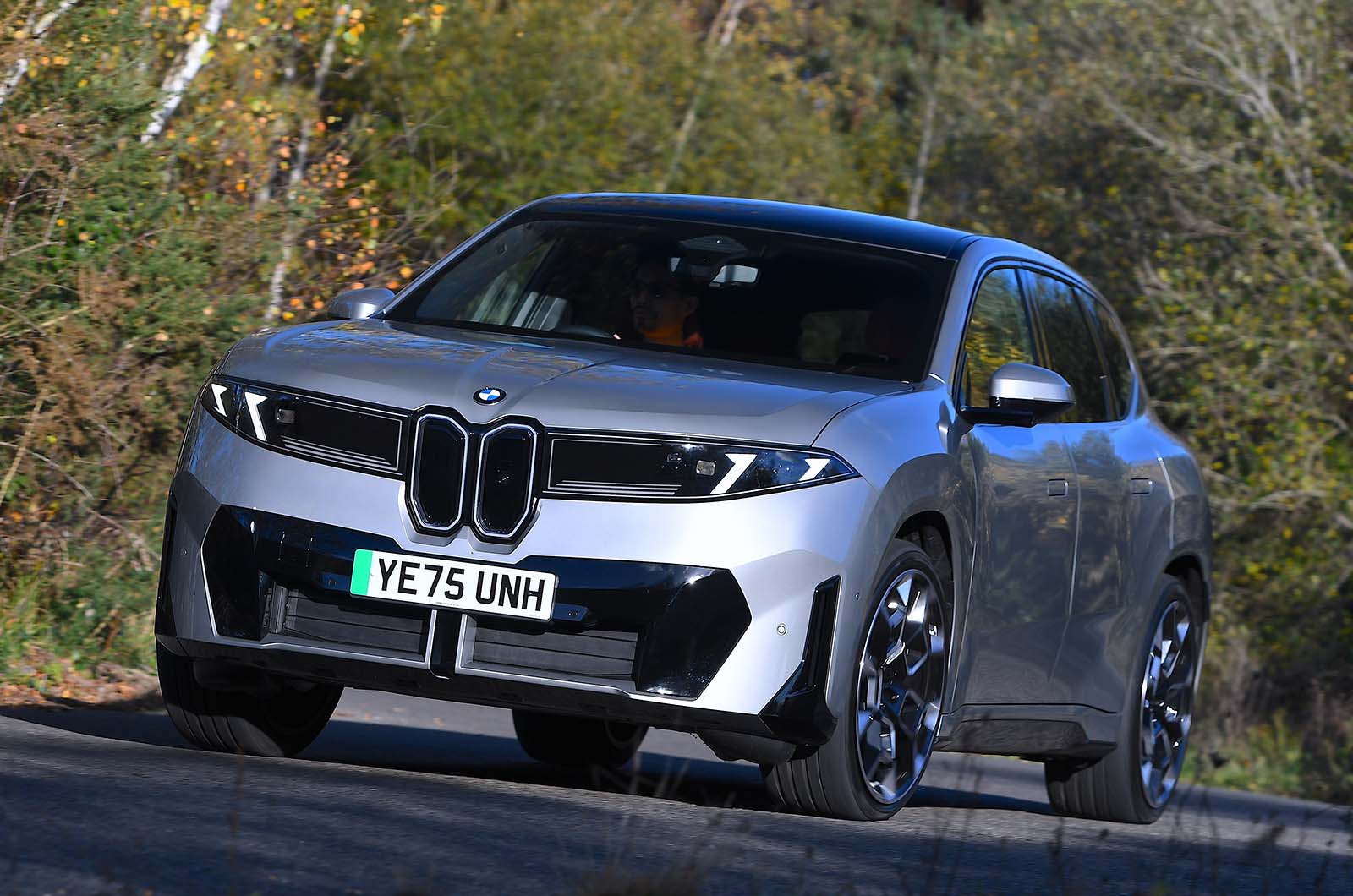 BMW iX3 front cornering