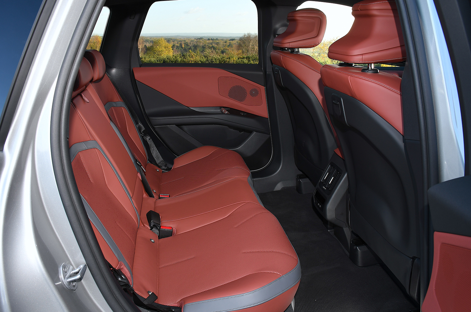 BMW iX3 rear seats