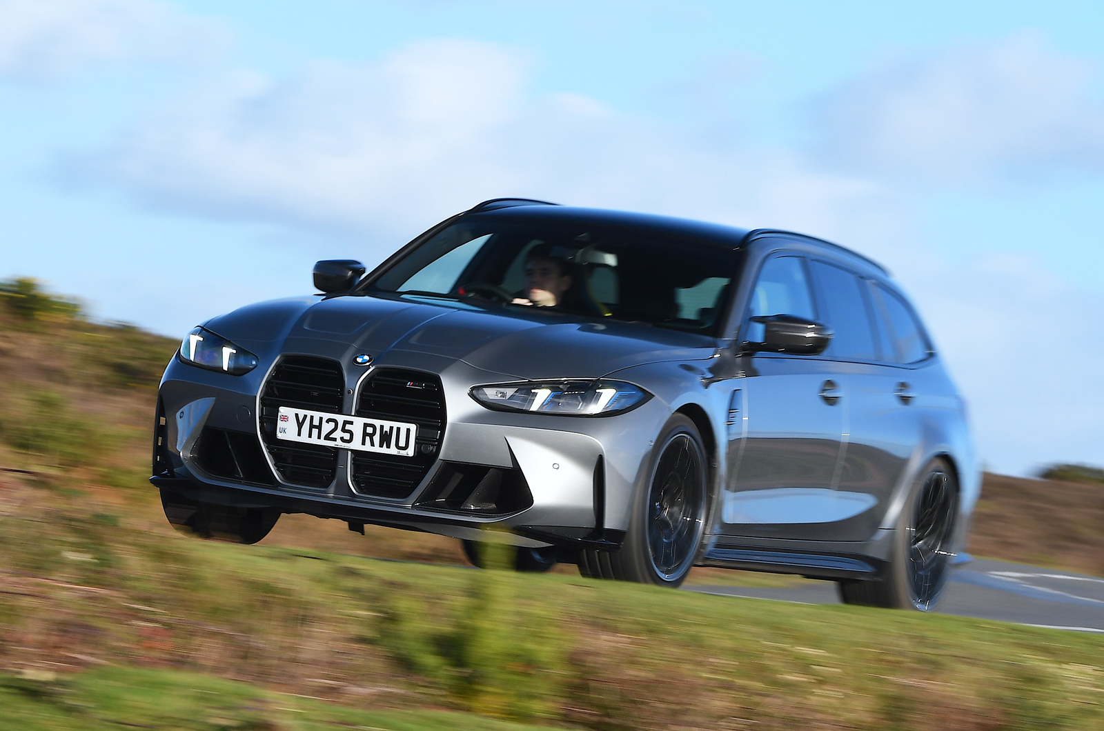 BMW M3 Touring driving front
