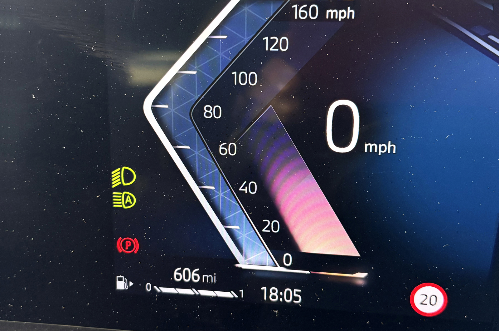 BMW X3 LT instruments