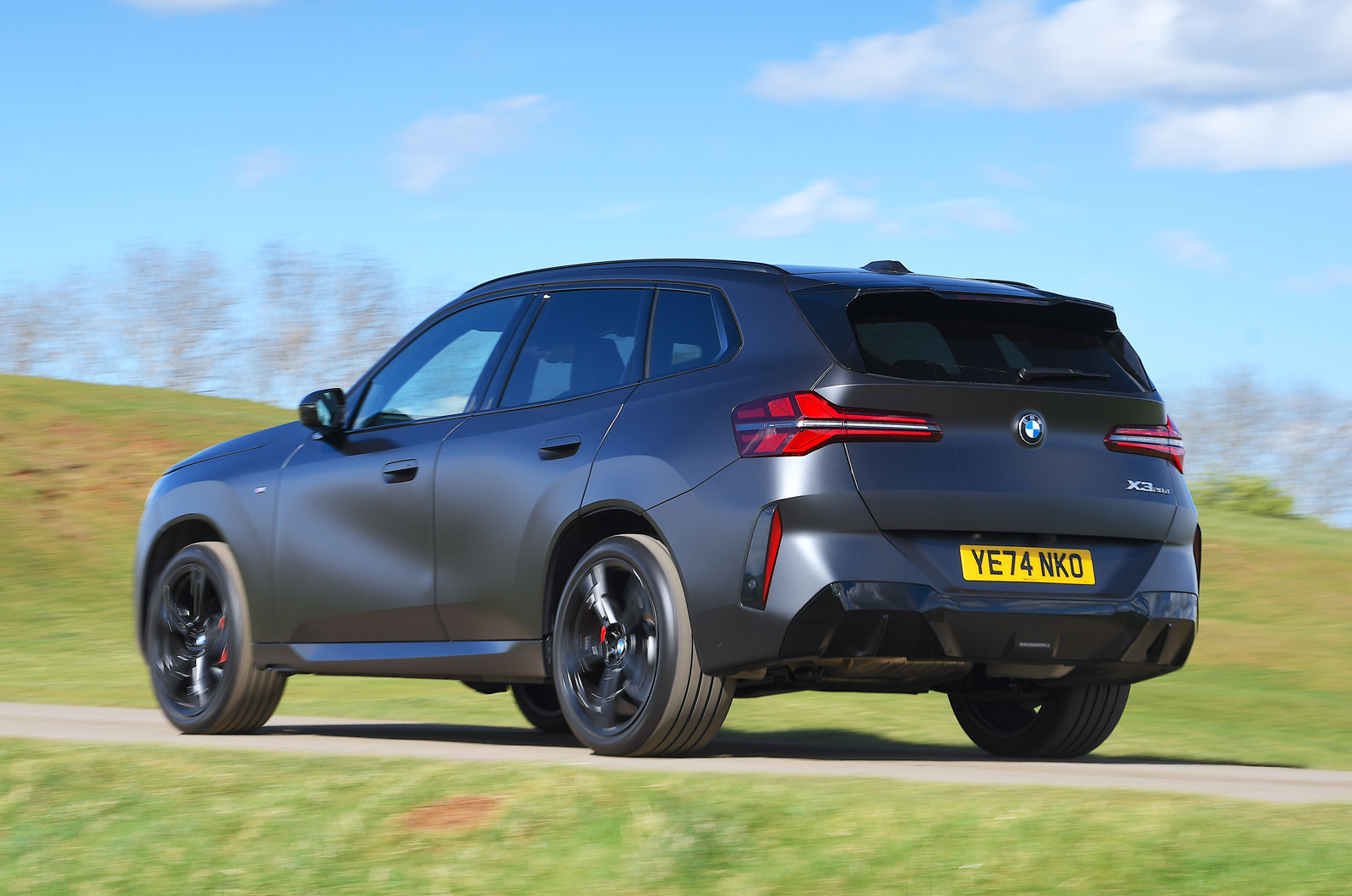 BMW X3 rear driving