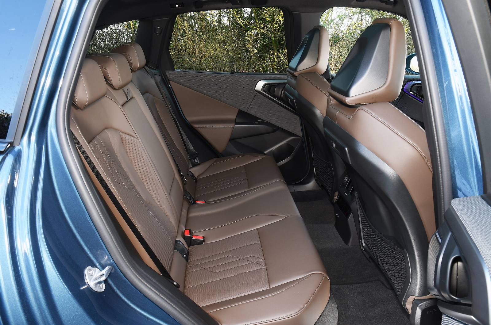 BMW X3 rear seats