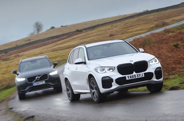 New BMW X5 45e vs Volvo XC90 T8
