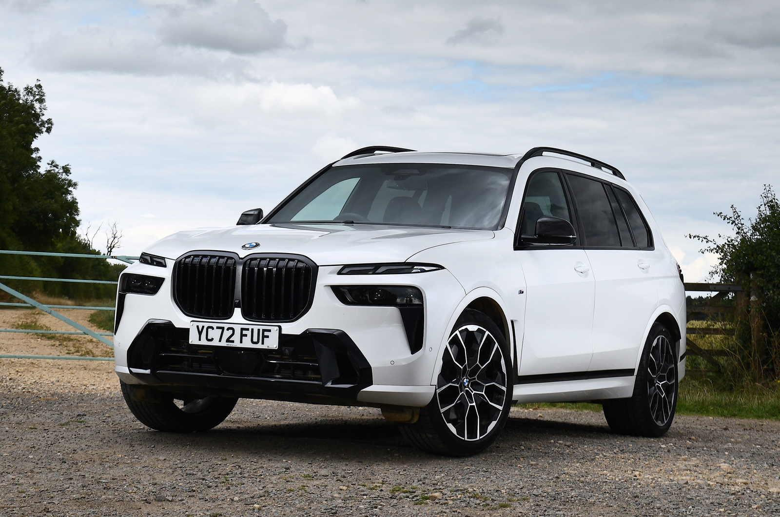 BMW X7 LT front static