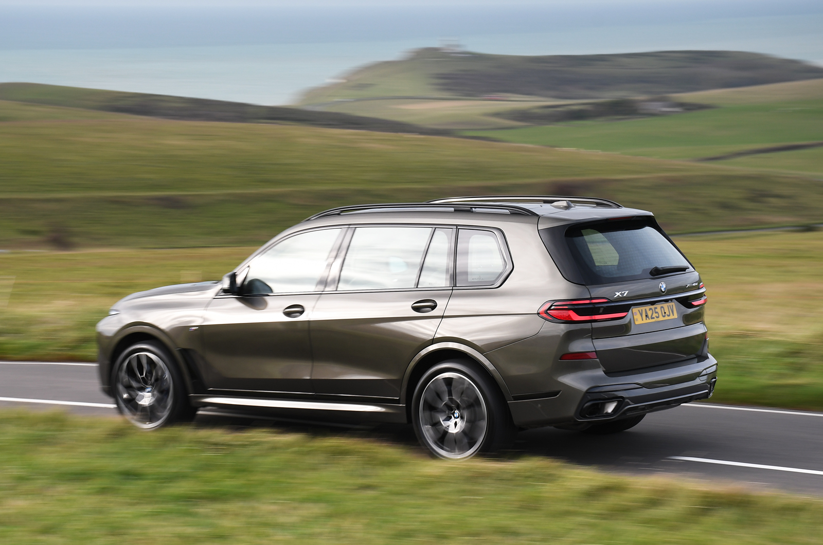 BMW X7 rear driving